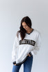 Purdue Allen Chenille Varsity V-neck